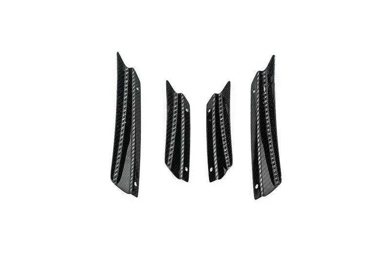 C8 Corvette Carbon Fiber Front Canards – 4PC