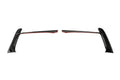 C8 Corvette Carbon Fiber Front Grille Bezel Overlays