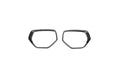 C8 Corvette Carbon Fiber Mirror Inlays – Left & Right