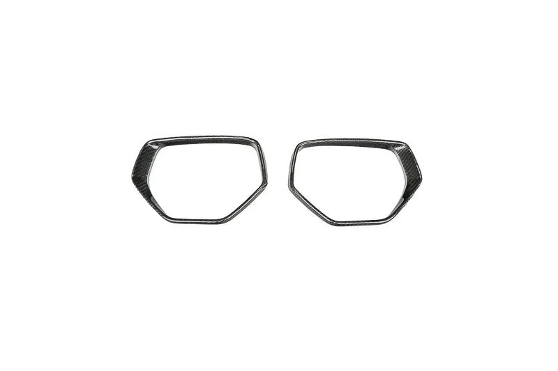 C8 Corvette Carbon Fiber Mirror Inlays – Left & Right