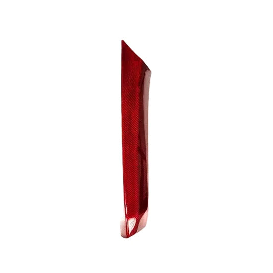 2020–2025 Chevrolet Corvette C8 Red Carbon Fiber Upper Right Center Console Trim