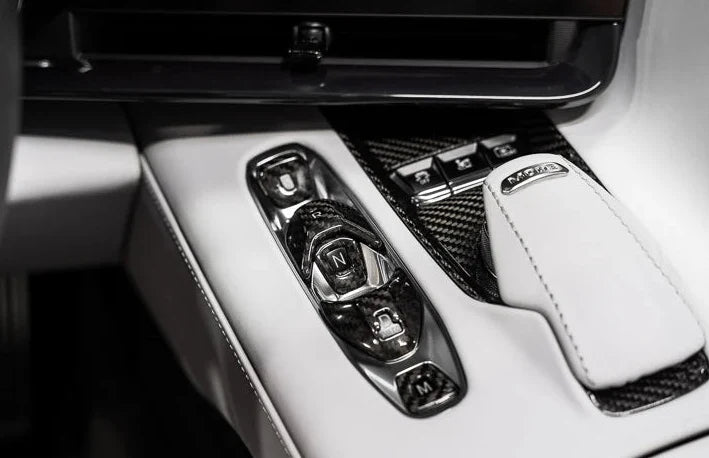 C8 Corvette Carbon Fiber Transmission Control Button Covers