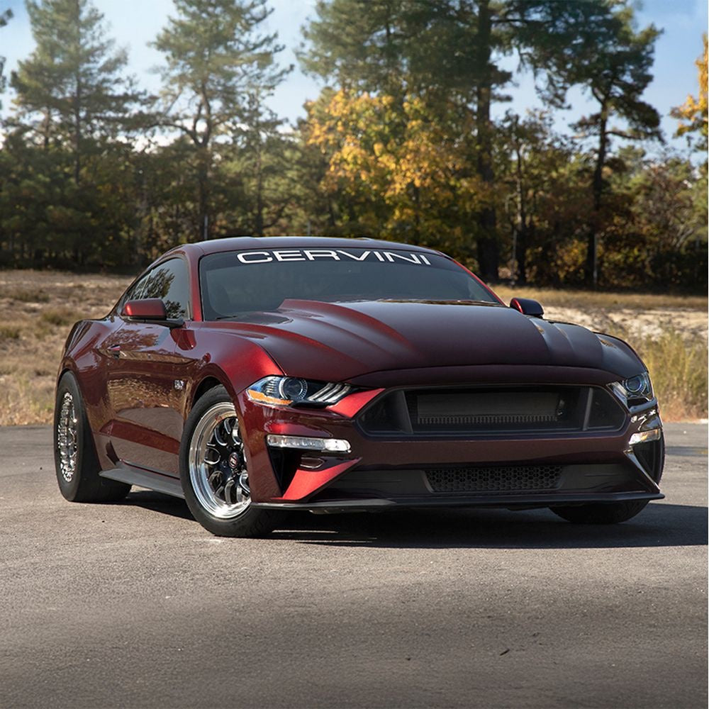 Cervini Fiberglass Cobra R Hood Mustang EcoBoost/ GT 18-23 image 4