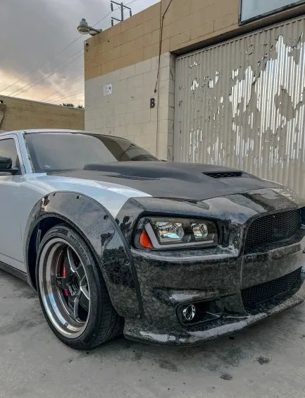 2005-2010 Dodge Charger Redeye V2 Cowl Hood