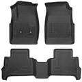 Husky Liners 15-22 GM Colorado/Canyon Double Cab WeatherBeater Front & 2nd Row Floor Liners - Black