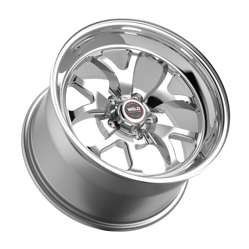 Weld S76 18x8 / 5x120 / 6.2 BS / 3.18 HB - Polished Center - Polished Shell - Non-BL Wheel