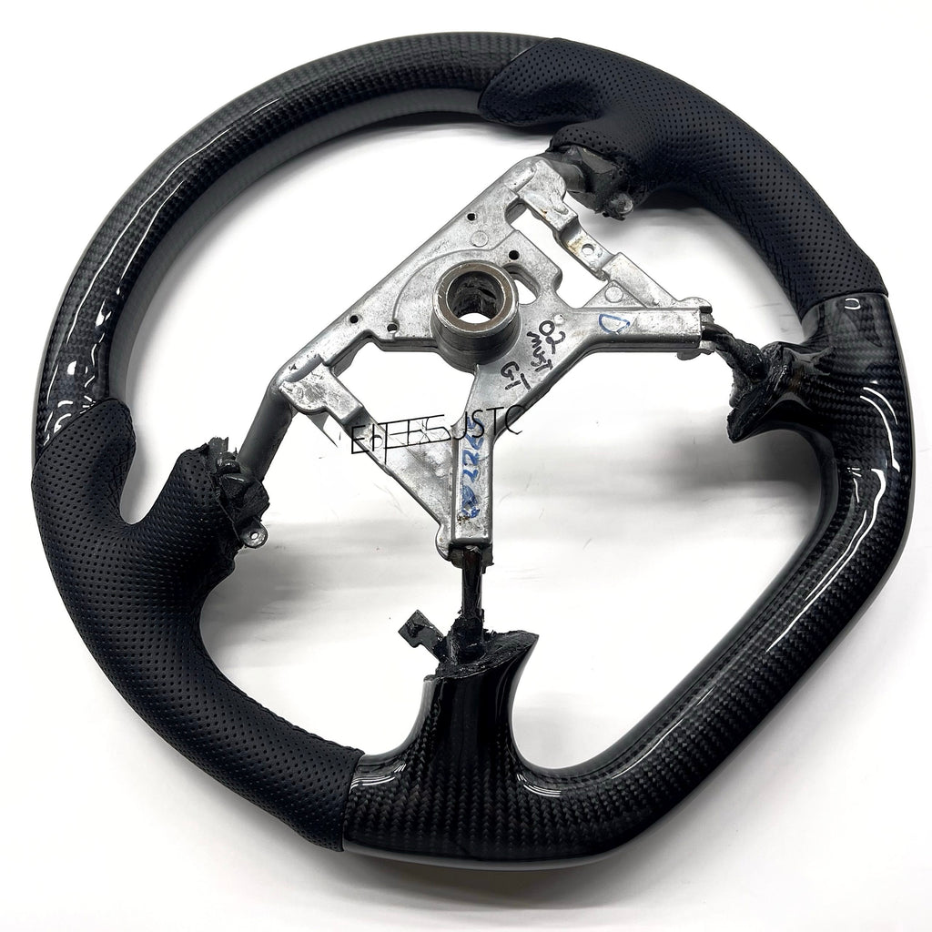 1994-2004 Ford Mustang Carbon Fiber Steering Wheel - Black Stitching image 2