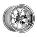 Weld S76 15x4 / 5x120.65 / 2.5 BS / 3.18 HB - Polished Center - Polished Shell - Non-BL Wheel