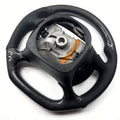 1999-2004 Ford F-150 Lightning Carbon Fiber Steering Wheel - Black Stitching image 1
