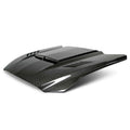 2015–2023 Ford Mustang Ram Air Carbon Fiber Hood image 0