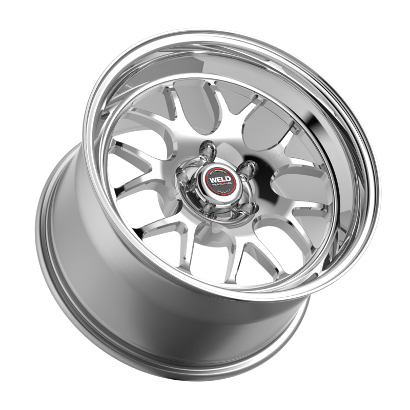 Weld S77 20x8 / 5x127 / 4.75 BS / 3.18 HB - Polished Center - Polished Shell - Non-BL Wheel