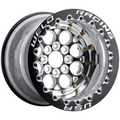 Weld Magnum Import 15x10/4x100/6 BS/2.25 HB - Black Center - Polished Shell - Black SBL MT Wheel