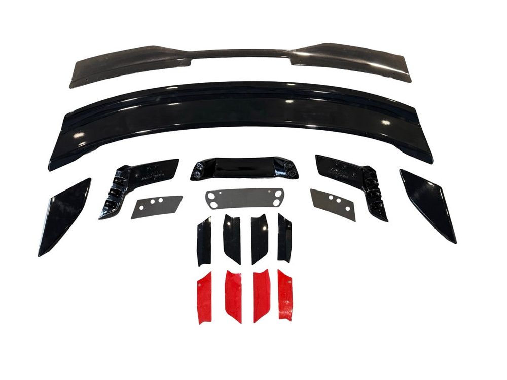 2015-2023 Ford Mustang S650 Style Dark Horse Spoiler Gloss Black ABS image 0