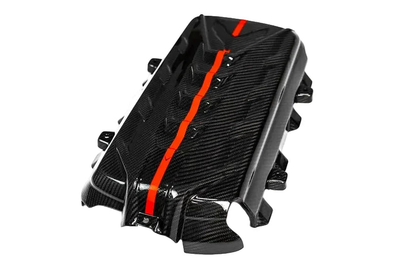 2020+ Chevrolet Corvette C8 Stingray / E-Ray Eventuri Carbon Fiber Engine Cover