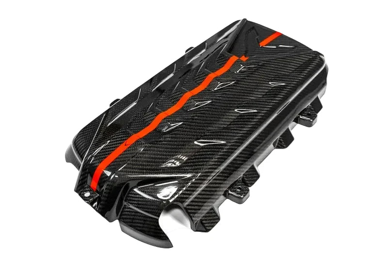 2020+ Chevrolet Corvette C8 Stingray / E-Ray Eventuri Carbon Fiber Engine Cover