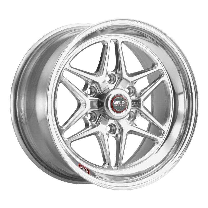 Weld S81 HD 17x7 / 5x135 / 4.2 BS / 3.54 HB - Polished Center - Polished Shell - Non-BL Wheel