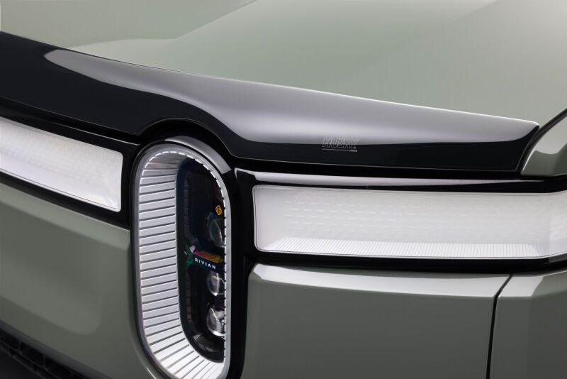 Husky Liners 22-26 Rivian R1T Aeroskin Hood Protector - Smoke