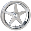 Weld Alumastar Frontrunner 15x3.5 / Anglia Spindle - NB / 1.75 BS - Polished - Non-BL Wheel