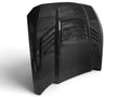 2015–2023 Ford Mustang Super Snake Style Carbon Fiber Hood image 0