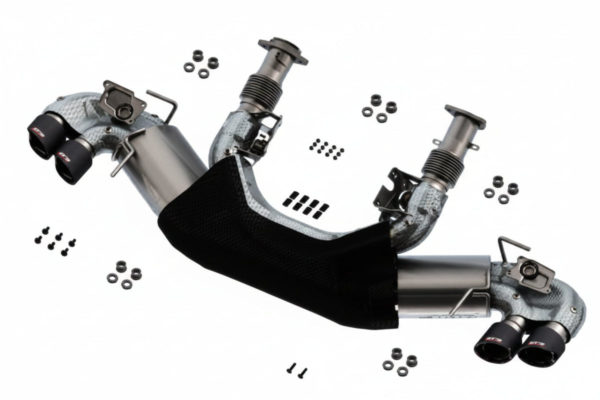 BORLA ATAK Cat-Back Exhaust System for 2020–2026 Chevrolet Corvette C8 Stingray & E-Ray – SwitchFire® Technology