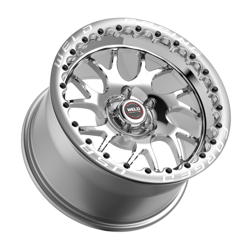Weld S78 Beadlock 17x10/5x120/7.2 BS/3.18 HB-Polished Center-Polished Shell-Polished SBL Wheel