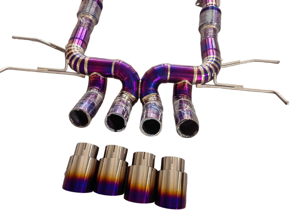 APEX Corvette C8 Z06 Titanium Valved Catback Exhaust - APEX Exhaust