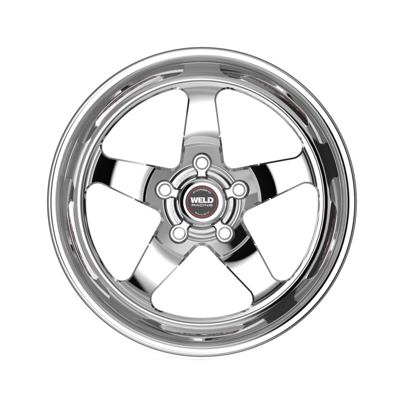 Weld S71 17x10 / 5x112 / 7.3 BS / 3.18 HB - Polished Center - Polished Shell - Non-BL Wheel
