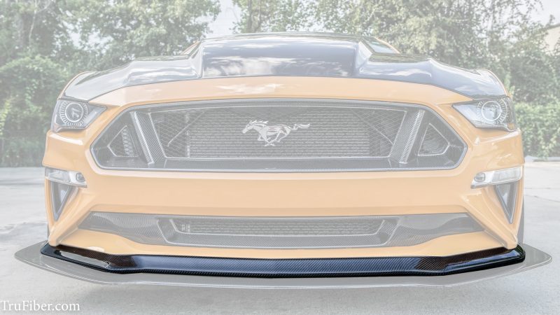 2018-2023 S550 Mustang Carbon Fiber LG351 Chin Spoiler