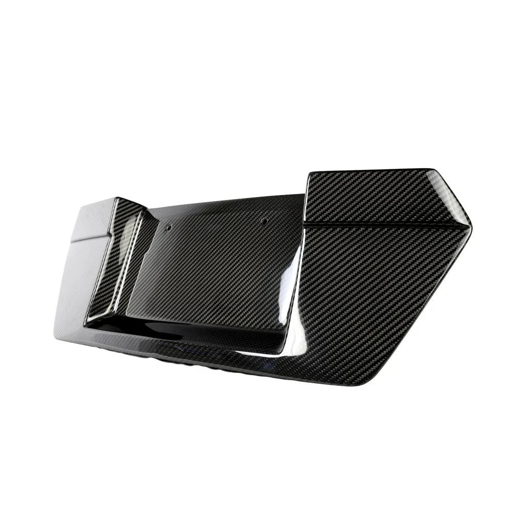 Corvette C8 Carbon Fiber License Plate Backing