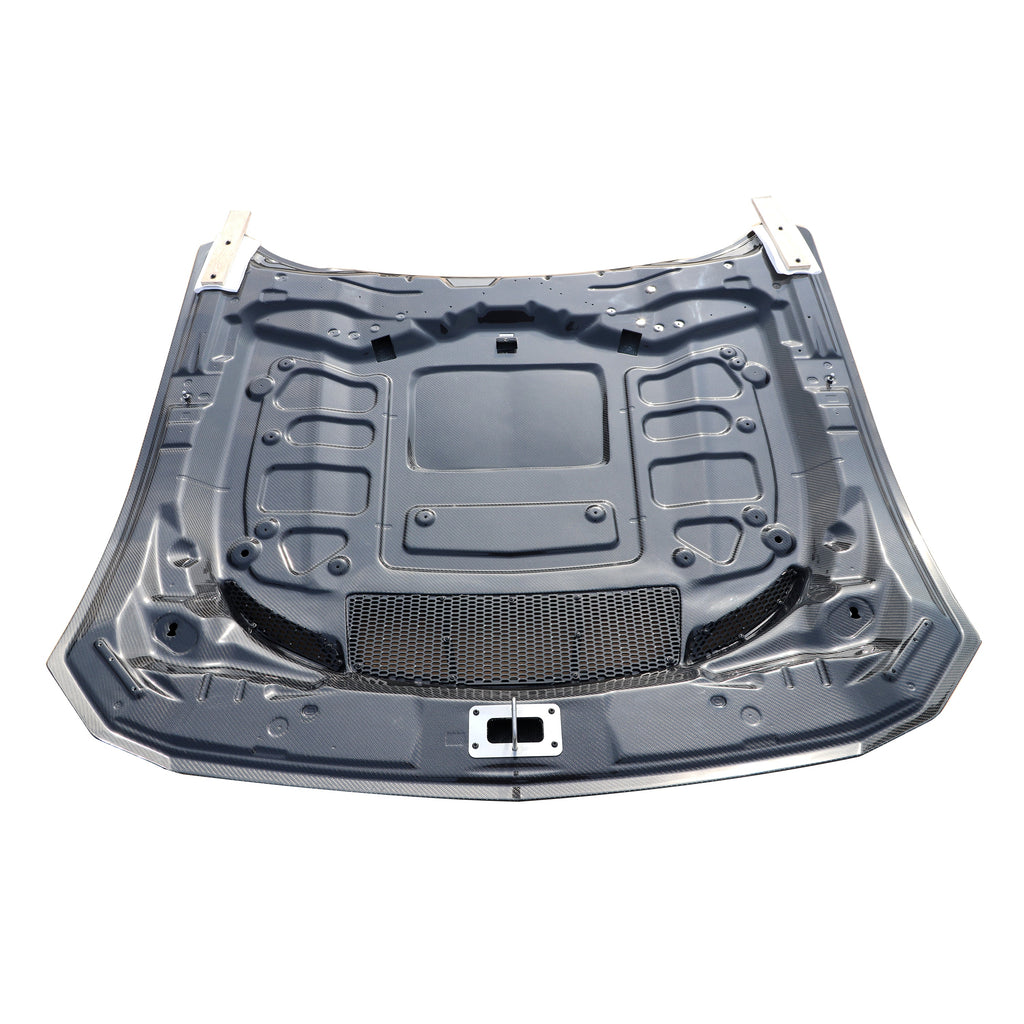2024-2025 Mustang S650 Type-LM Carbon Fiber Double Sided Hood