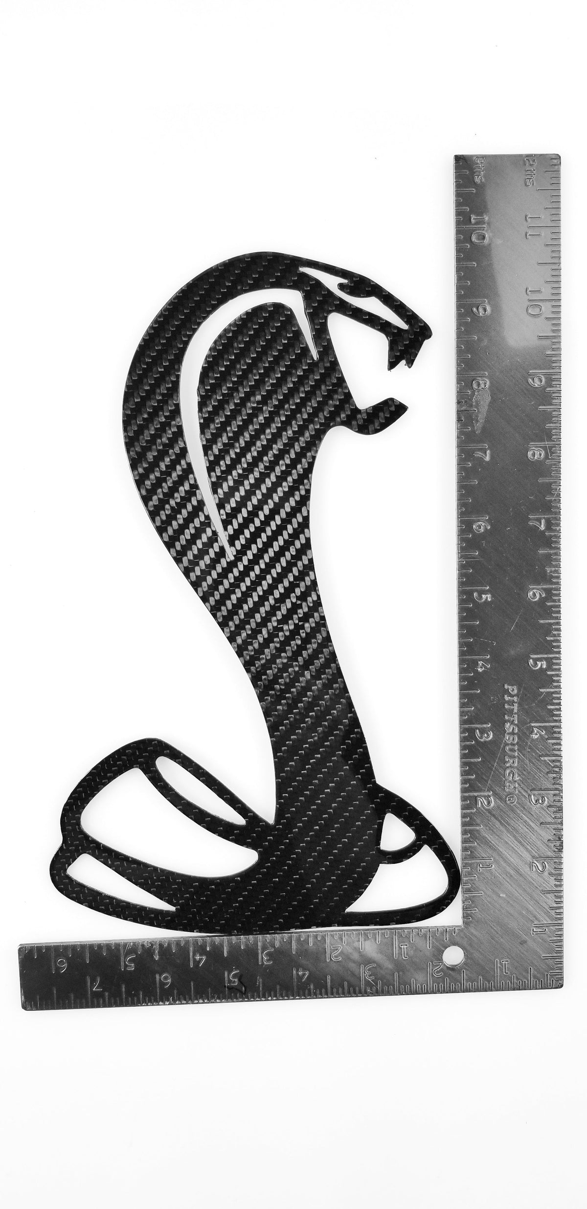 LG404 Carbon Fiber Cobra Emblem - EXCLUSIVE