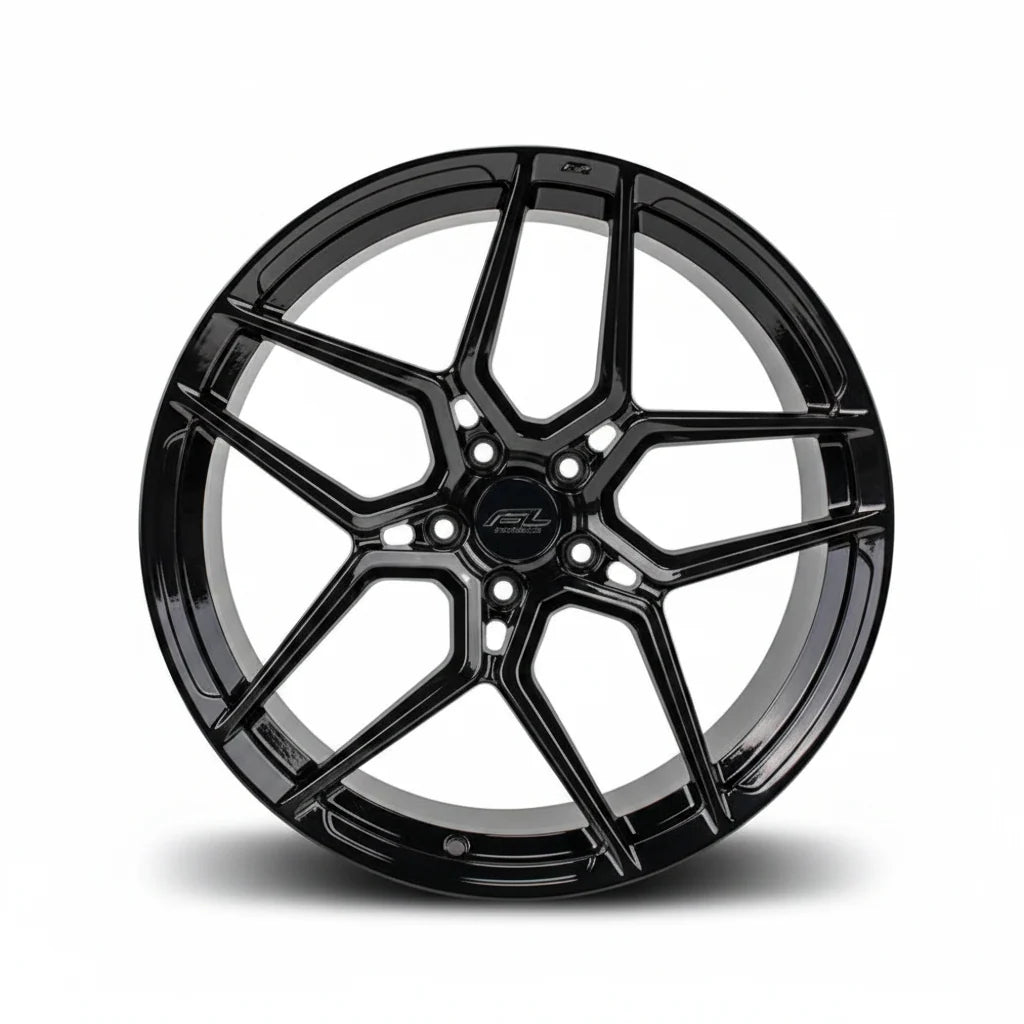 Forgedlite MC13 Gloss Black Forged Wheels (20x10 Front / 21x13 Rear)