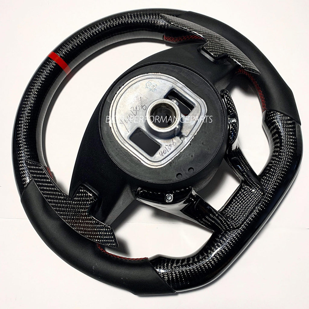 2015-2018 Mercedes C-Class W205 – Carbon – Red Stitching