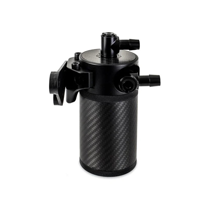 Mishimoto Carbon Fiber Baffled Oil Catch Can Kit for 2020–2026 Chevrolet Corvette C8 Coupe – PCV Side Oil Separator