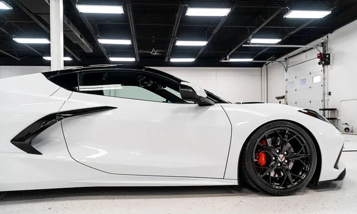 C8 Corvette Stingray Carbon Flash Rocker Panel Extensions