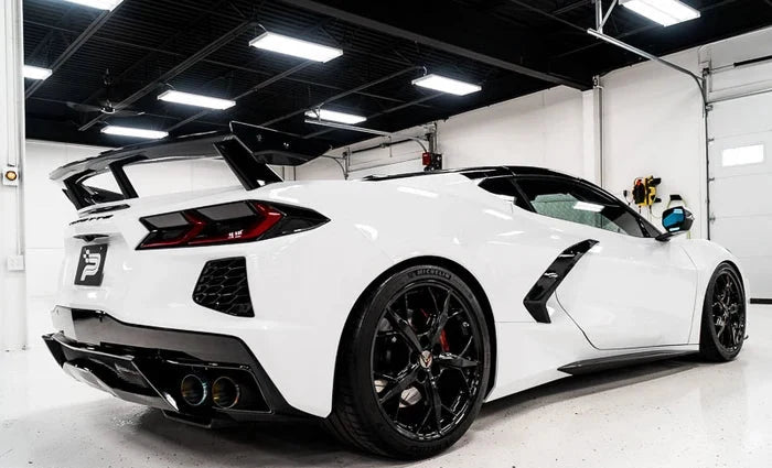 C8 Corvette Stingray Carbon Flash Rocker Panel Extensions