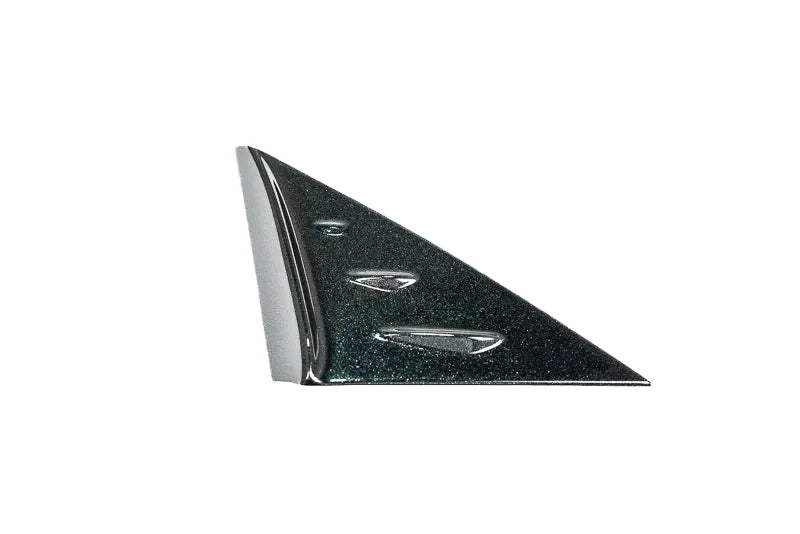 C8 Corvette Carbon Flash Anti-Buffeting A-Pillar Trim Overlays