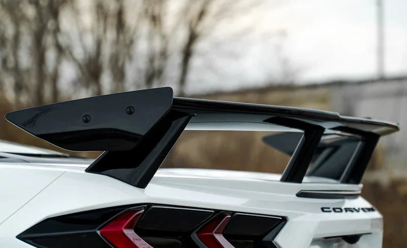 GM OEM C8 Corvette High Wing Spoiler – Carbon Flash (2020+)