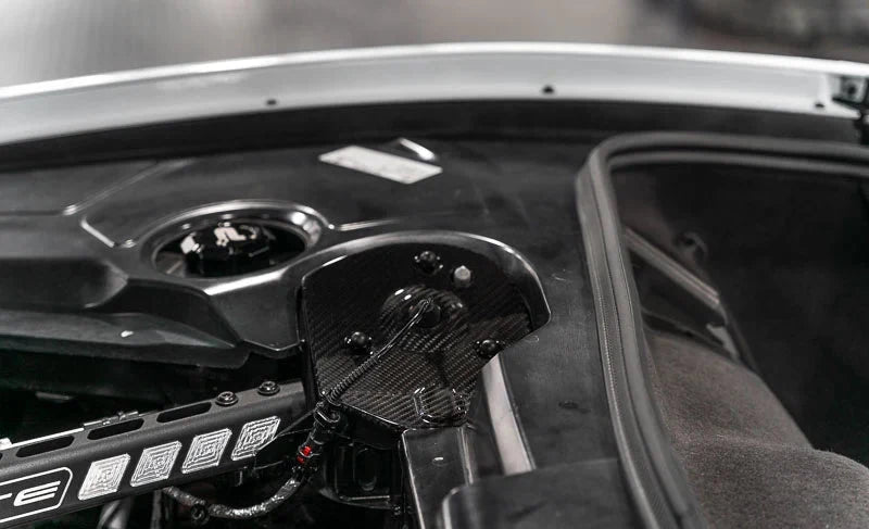C8 Corvette Carbon Fiber Rear Strut Tower Covers