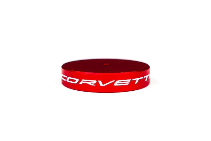 C8 Corvette “Corvette” Jack Pucks – 4 Piece Set