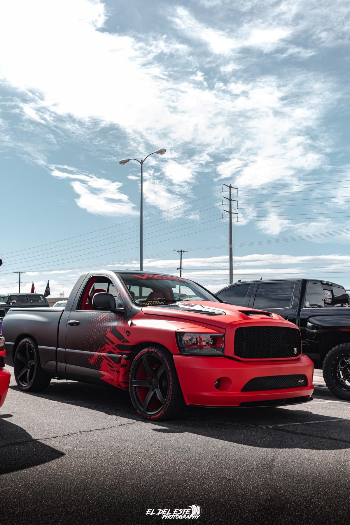 02-05 dodge ram TRX hood