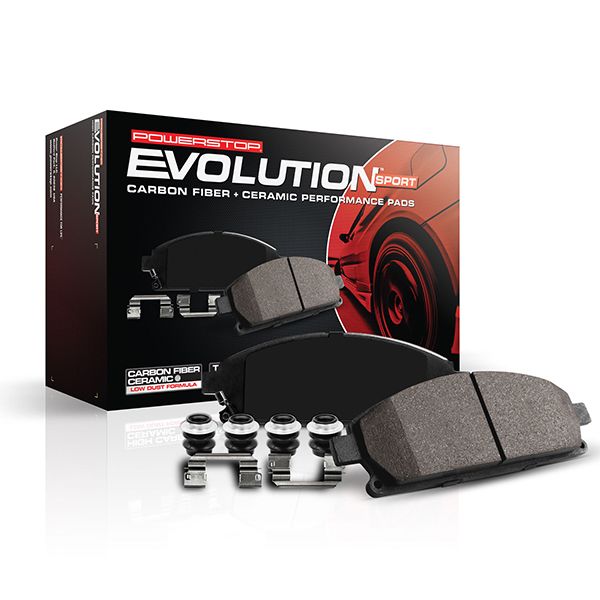 PowerStop Z23 Evolution Sport C8 Corvette Z51 Front Brake Pads