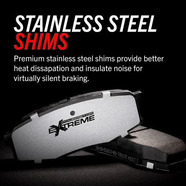 PowerStop Z26 Extreme Street Performance BASE C8 Corvette Front Brake Pads