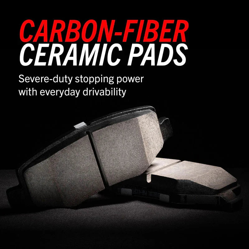 PowerStop Z26 Extreme Street Performance C8 Corvette Z51 Rear Brake Pads