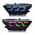 2015-2017 Ford Mustang S650 Style Headlights - Flow Series