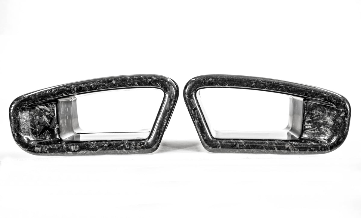 S550 S650 Forged Carbon Fiber LG275 Recaro / Braum Seat Inserts - EXCLUSIVE