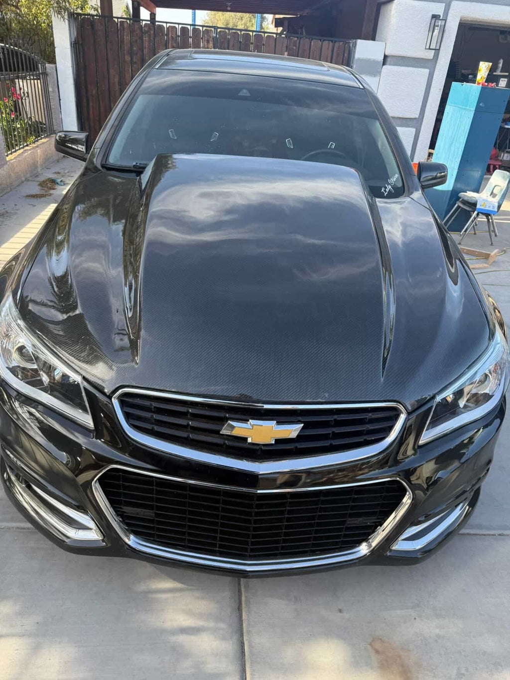 14-17 Chevy SS sedan cowl hood