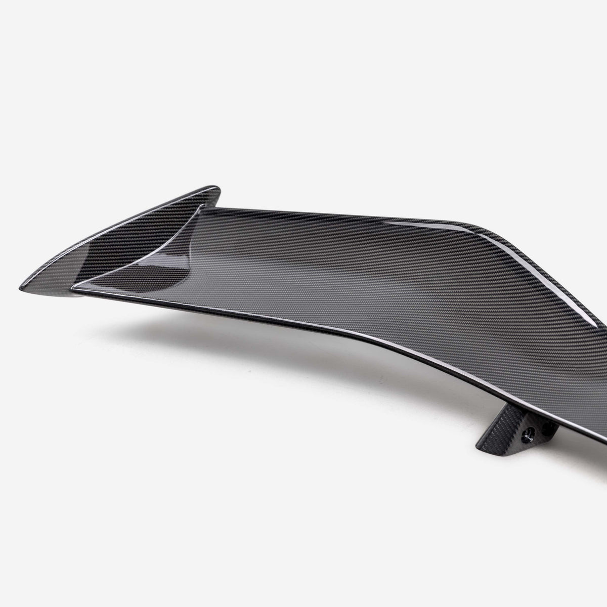 2020-2026 Corvette C8 Z07 Style Rear Spoiler Carbon Fiber 2pc For Stingray