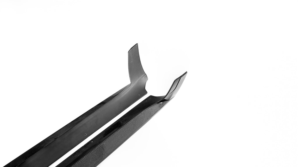 Tesla Model 3 Carbon Fiber XR15-C Side Skirts - EXCLUSIVE