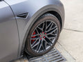 Tesla Model Y Carbon Fiber LG541 Front Arch Moldings - EXCLUSIVE